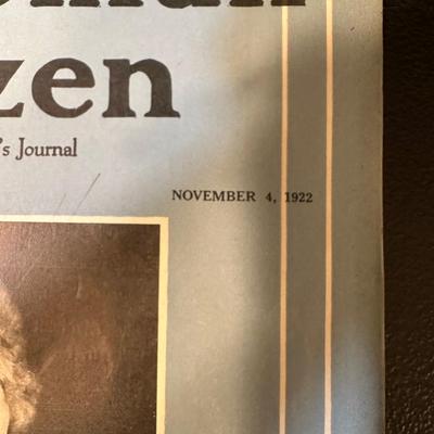 The Woman Citizen Journal & Pamphlets