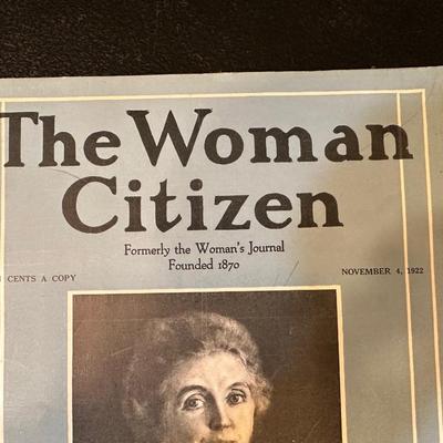 The Woman Citizen Journal & Pamphlets