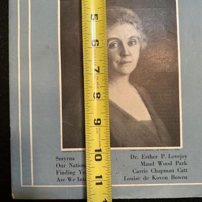 The Woman Citizen Journal & Pamphlets