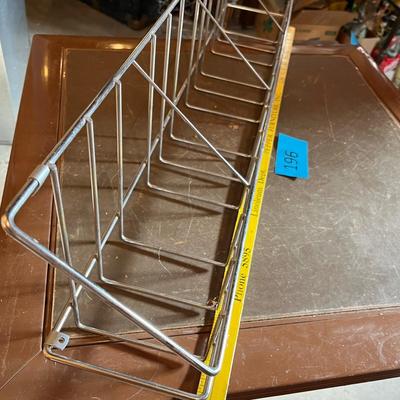 Metal wall rack