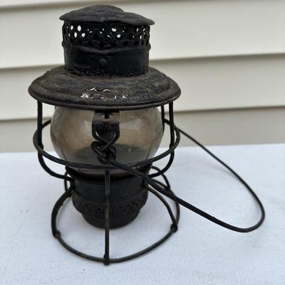 Vintage Kerosene Baltimore & Ohio Railroad Lantern