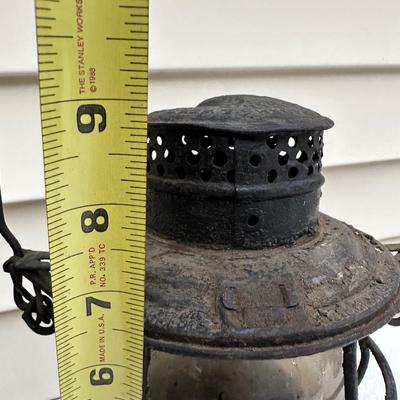 Vintage Kerosene Baltimore & Ohio Railroad Lantern