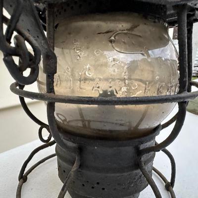 Vintage Kerosene Baltimore & Ohio Railroad Lantern
