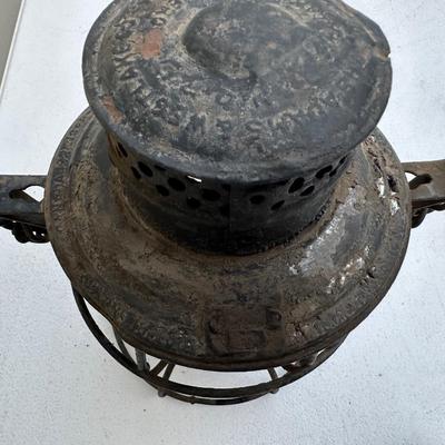 Vintage Kerosene Baltimore & Ohio Railroad Lantern