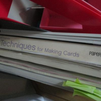 Office Supplies Scrapbook Box Kit - A