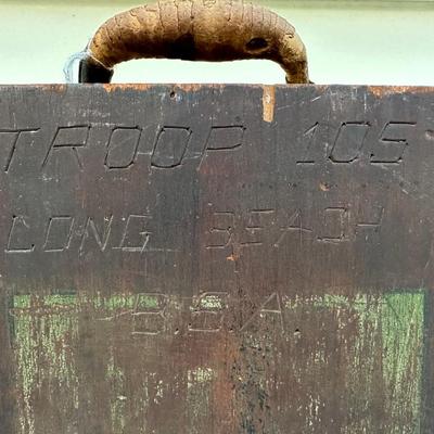 1940s U.S. Army D 12 Compass in Wooden Box