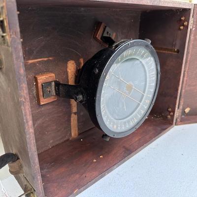 1940s U.S. Army D 12 Compass in Wooden Box