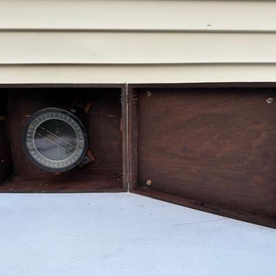 1940s U.S. Army D 12 Compass in Wooden Box