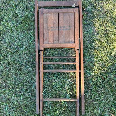 Higgins Aircraft Foldable Chair