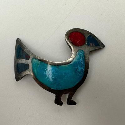 925 Silver Turquoise Pendant