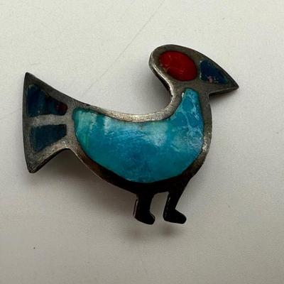 925 Silver Turquoise Pendant