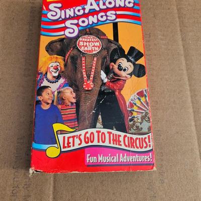 VHS sing along songs