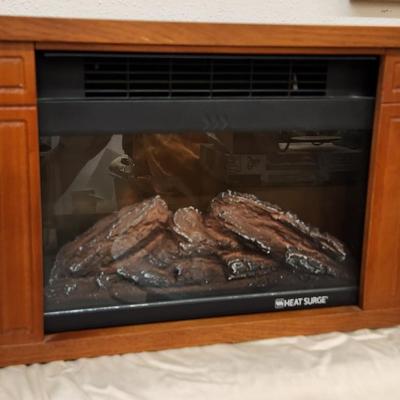 Tabletop fireplace heater