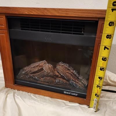 Tabletop fireplace heater