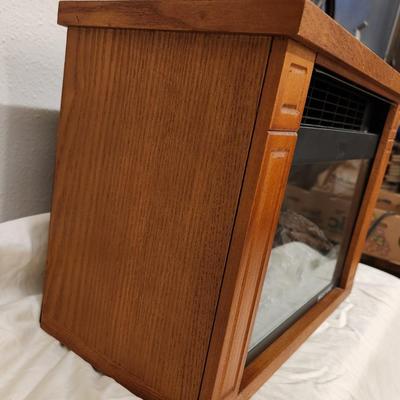 Tabletop fireplace heater