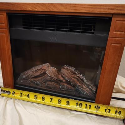 Tabletop fireplace heater