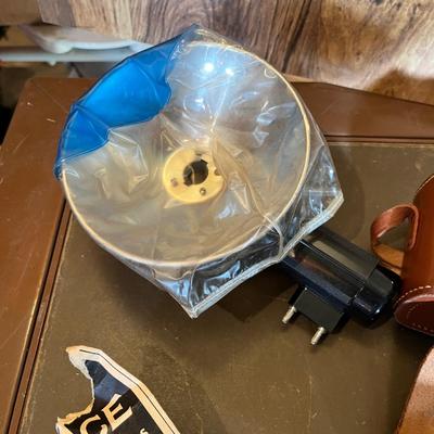 Lot of vintage camera & supplies
