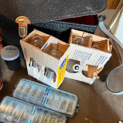 Lot of vintage camera & supplies