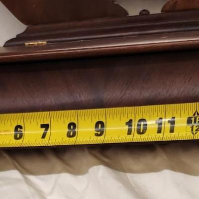 Antique vanity mirror/glovebox