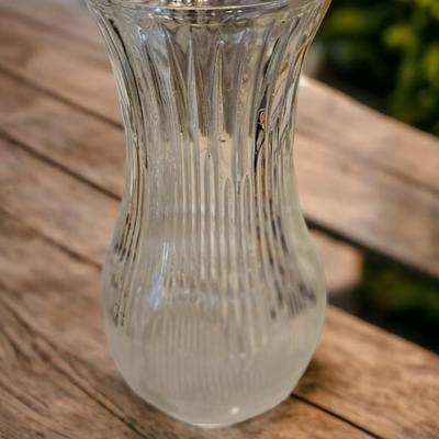 Hoosier glass vase