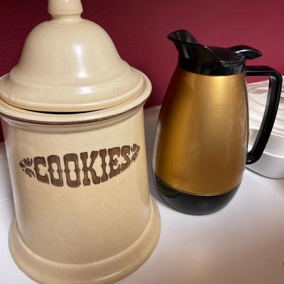 Cookie jar & coffee pot