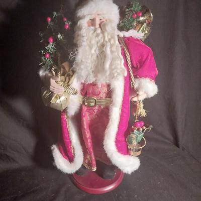 SANTA FIGURINE- WOODEN WISH SIGN AND PHOTO FRAME ORNAMENTS