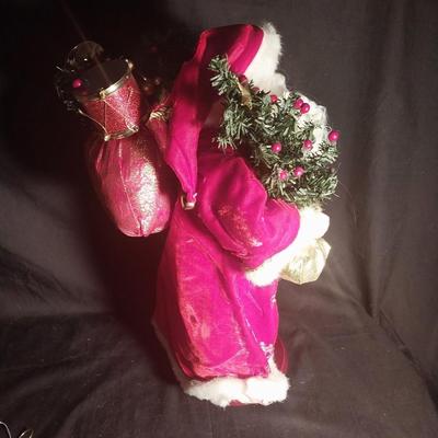 SANTA FIGURINE- WOODEN WISH SIGN AND PHOTO FRAME ORNAMENTS