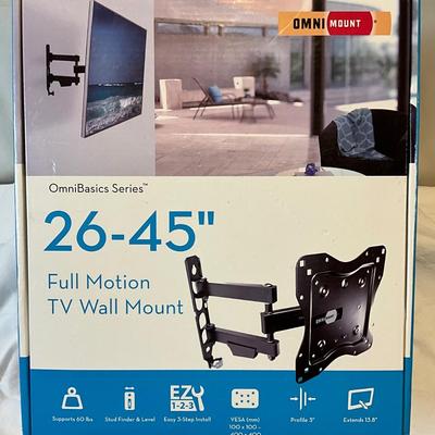 NEW - TV Omni Mount 26-45â€ Full Motion