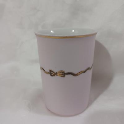 Minton Bone China Commemorative Cup With 22K Gold Design 1937-1953