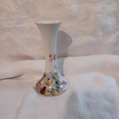 Antique 6" Nippon Hand -painted Bud Vase