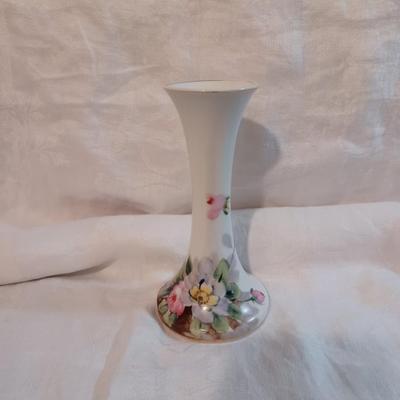 Antique 6" Nippon Hand -painted Bud Vase