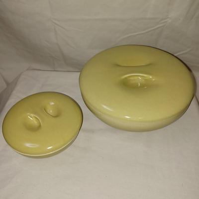 Russel Wright Iriquoise Casual China Bowls With Lids 1946