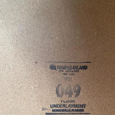 Underlayment