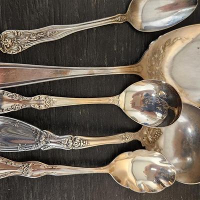 11 pieces of silverplate