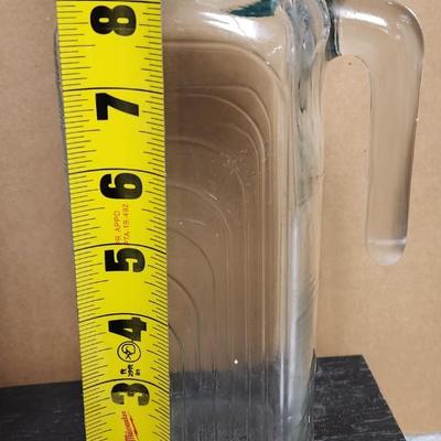 Vintage pitcher and 2 glasses