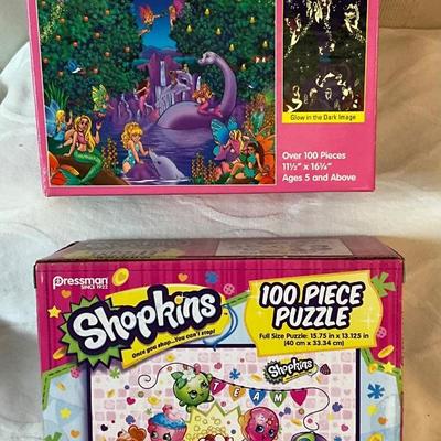 NEW - Shopkins puzzle, Fairies puzzle