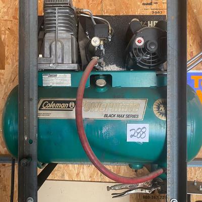 Coleman Powermate Black Mate Air Compressor
