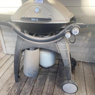 Weber Gas Grill with Bottle