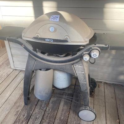 Weber Gas Grill with Bottle