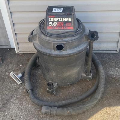 Craftsman 5.0 Wet Dry Vac