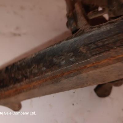 Antique E.C. Stearns Saw Blade Sharpening vice pat'd Aug 22, 1899
