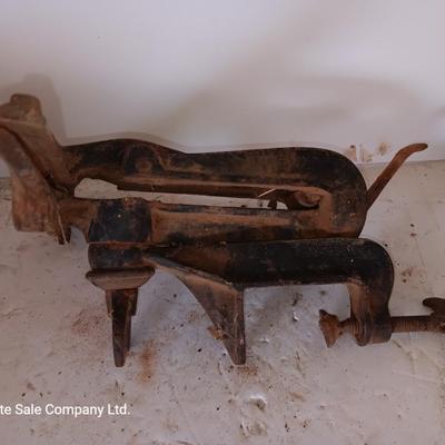 Antique E.C. Stearns Saw Blade Sharpening vice pat'd Aug 22, 1899