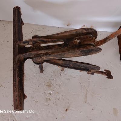Antique E.C. Stearns Saw Blade Sharpening vice pat'd Aug 22, 1899