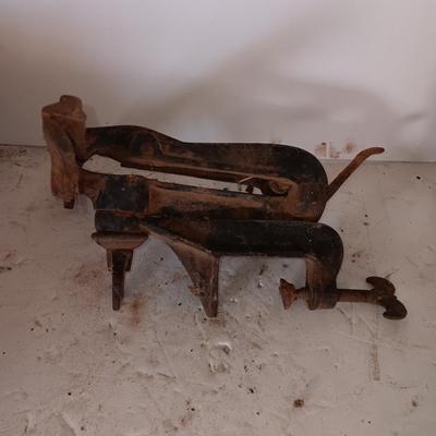 Antique E.C. Stearns Saw Blade Sharpening vice pat'd Aug 22, 1899