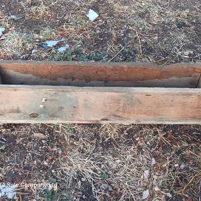 Two Antique wooden boxes