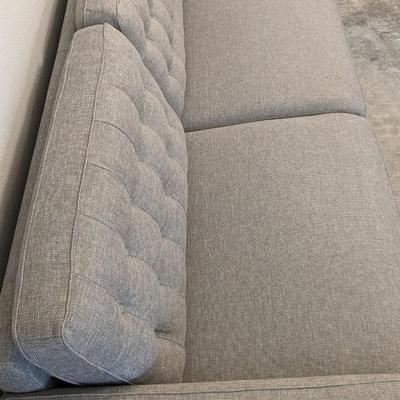 Gray Electric Reclining Sofa