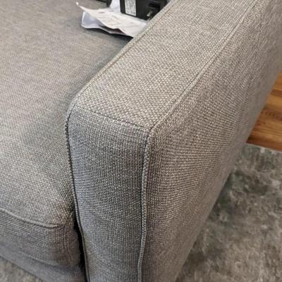 Gray Electric Reclining Sofa