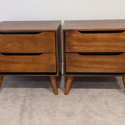 Walter of Wabash Danish Modern Inspired Side Tables