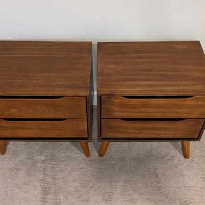 Walter of Wabash Danish Modern Inspired Side Tables