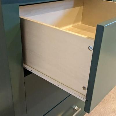 Green 6 Drawer Dresser